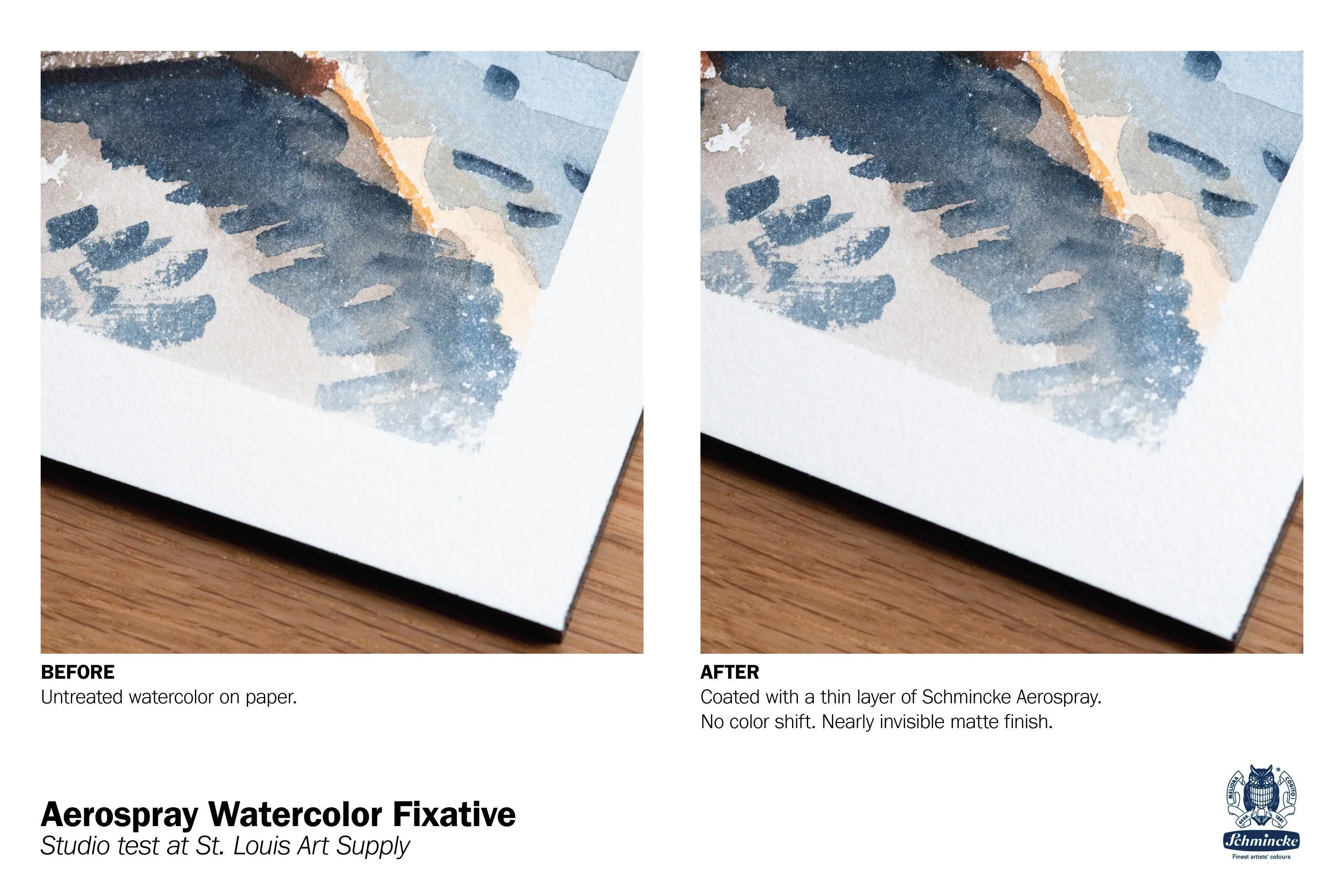 Aerospray Watercolor Fixative