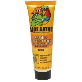 Aloe Gator 3 oz  SPF 40 Broad Spectrum Sunscreen Lotion