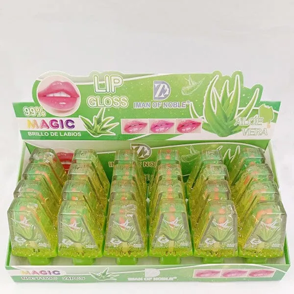 Aloe Ice Cream Shape Lip Gloss 254 (24 units)