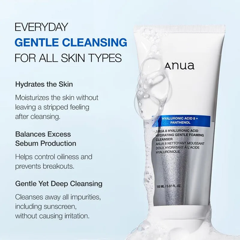 Anua 8 Hyaluronic Acid Gentle Cleanser 150ml