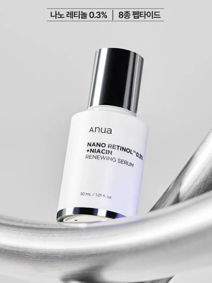 ANUA Nano Retinol 0.3%  Niacin Renewing Serum