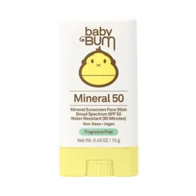 Baby Bum® SPF 50 Mineral Sunscreen Face Stick, Fragrance-Free, 0.45 oz