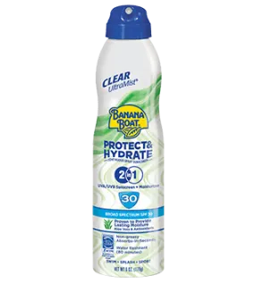 Banana Boat Clear UltraMist 2 In 1 SPF30 6 oz