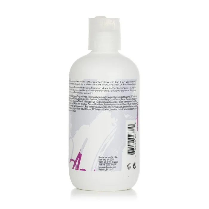 Bb. Curl Moisturizing Sulfate Free Shampoo (for Smooth, Frizz-free Curls) - 250ml/8.5oz