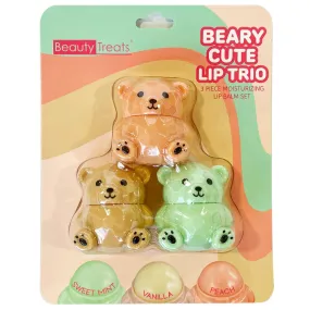 Bear 3PC Lip Balm Set 665 R1 (3 units)