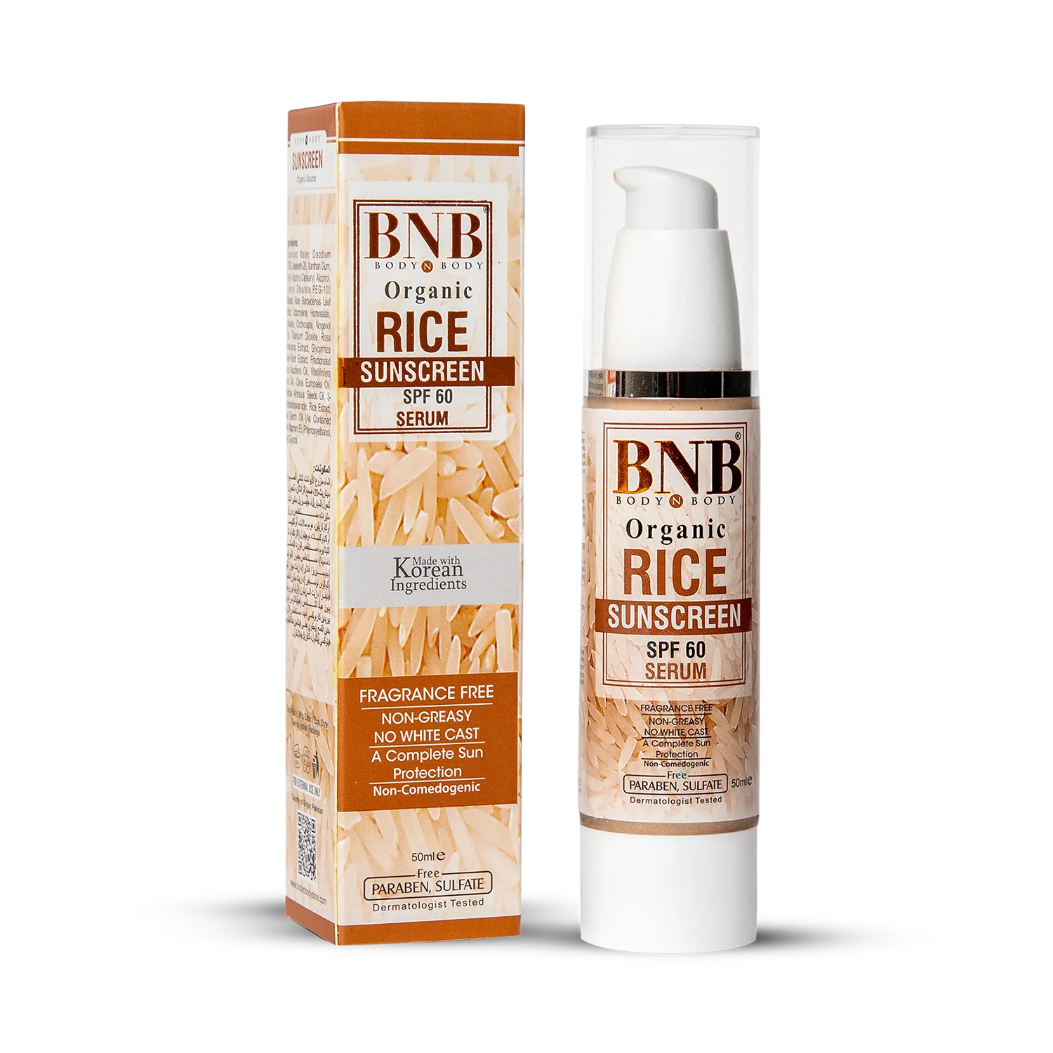 BNB Rice Extract sunscreen Serum