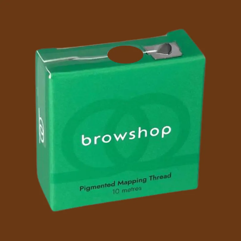 Browshop Pigmented Mapping Thread (10m) Dark Brown