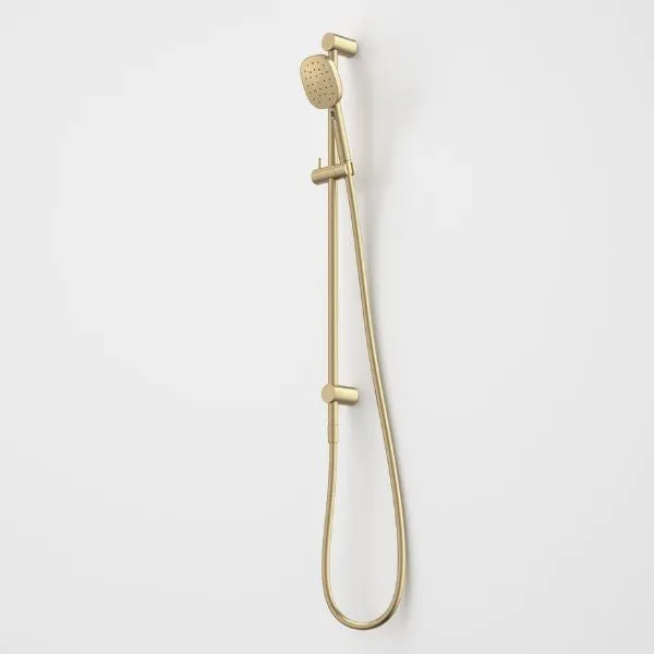 Caroma Contura II Rail Shower - Brushed Brass