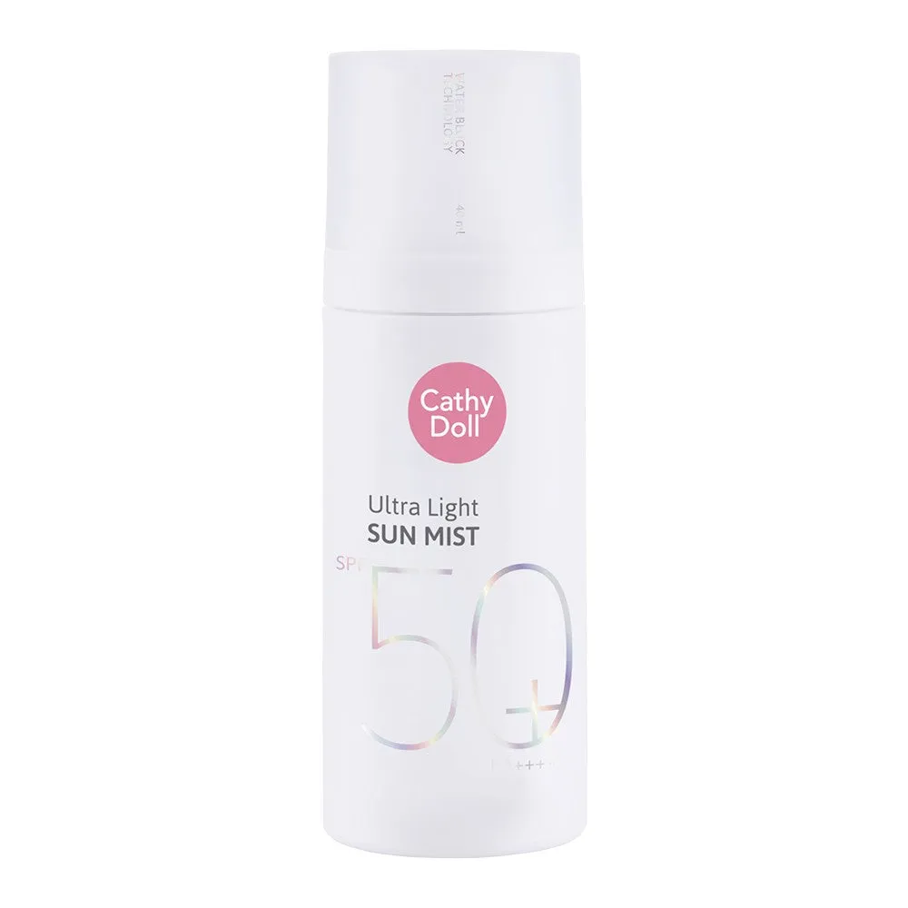 Cathy Doll Ultra Light Sun Mist SPF 50  PA     40Ml Water Block (Thai)