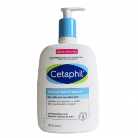 Cetaphil Gentle Skin Cleanser (Dry to Normal, Sensitive Skin) 591ml