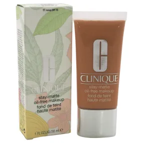 Clinique Stay-Matte Oil-Free Makeup Dry Combination to Oily, 11 Honey, 1 Ounce
