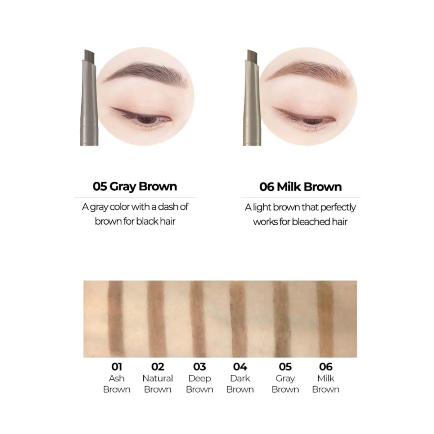 Colorgram Artist Formula Auto Brow Pencil (02 Natural Brown) 韩国Colorgram 艺术家配方自动眉筆 (02 自然棕色)