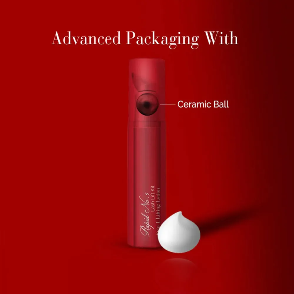 DLUX Pro  Rapid No.5 Lash Lift Kit - 10ml Airless Pump Bottles