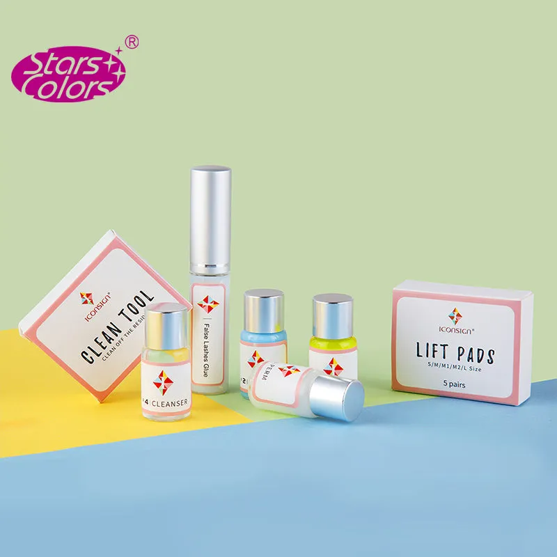 Dropshipping Lash lift Kit Makeupbemine Eyelash Perming Kit ICONSIGN Lashes Perm Set Can Do Your Logo And Ship By Fast Shippment (Same as Photos)