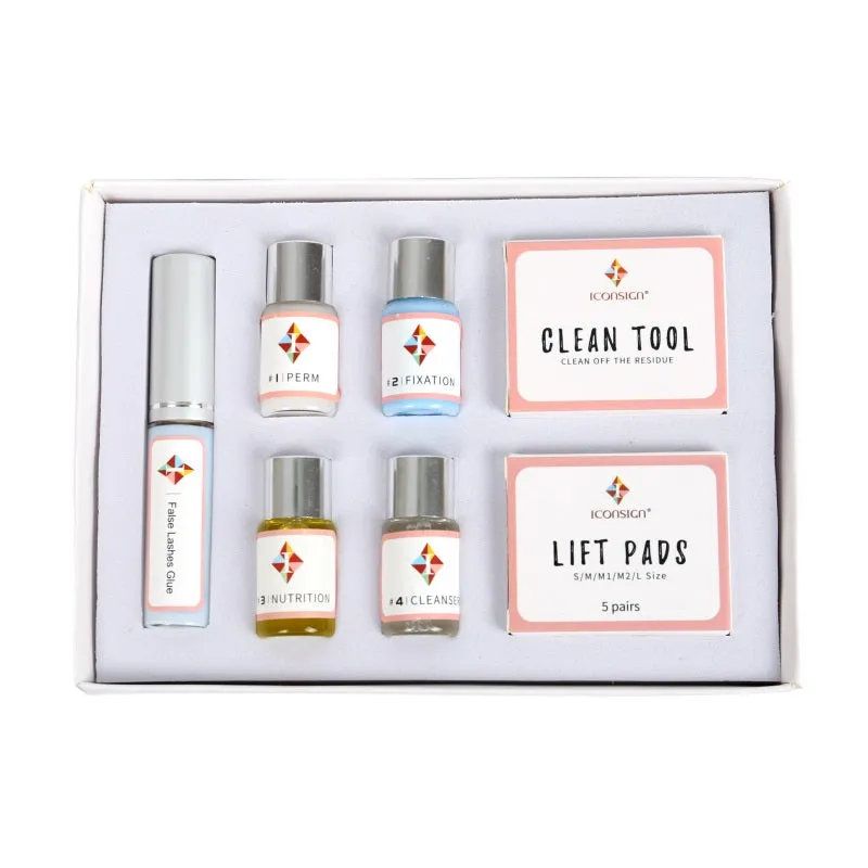 Dropshipping Lash lift Kit Makeupbemine Eyelash Perming Kit ICONSIGN Lashes Perm Set Can Do Your Logo And Ship By Fast Shippment (Same as Photos)