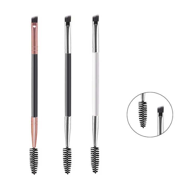 Dual Eyebrow Brushes