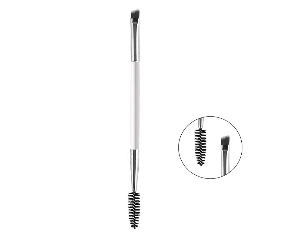 Dual Eyebrow Brushes