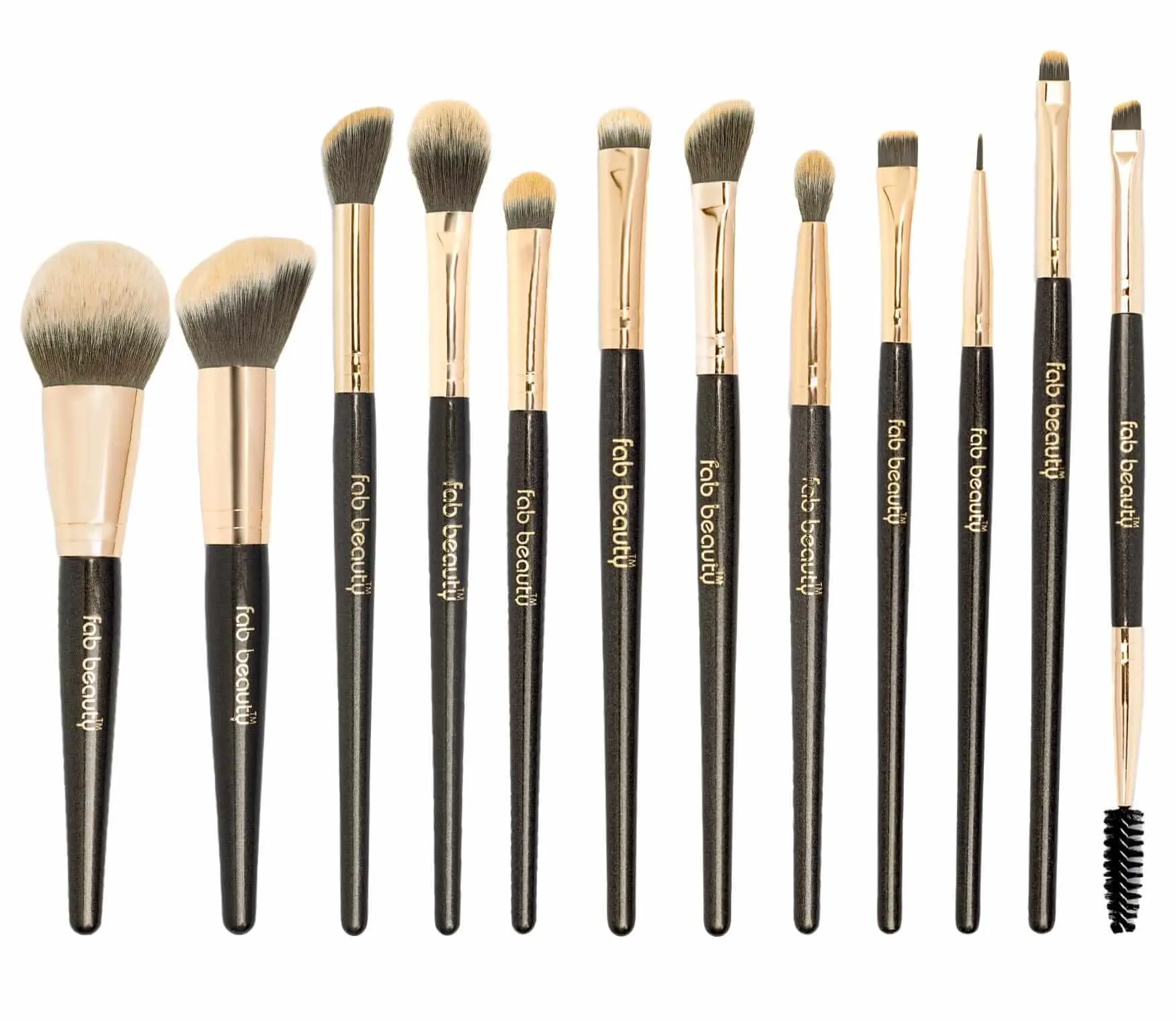 Fab Beauty Luxury Makeup Brush Selection