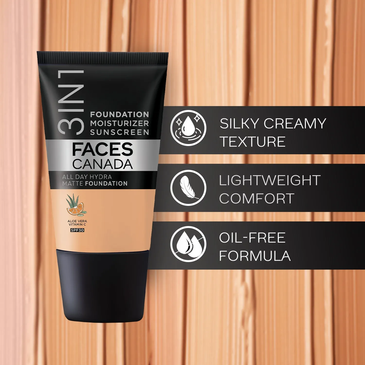 FC All Day Hydra Matte Foundation Absolute Ivory 012 18ml