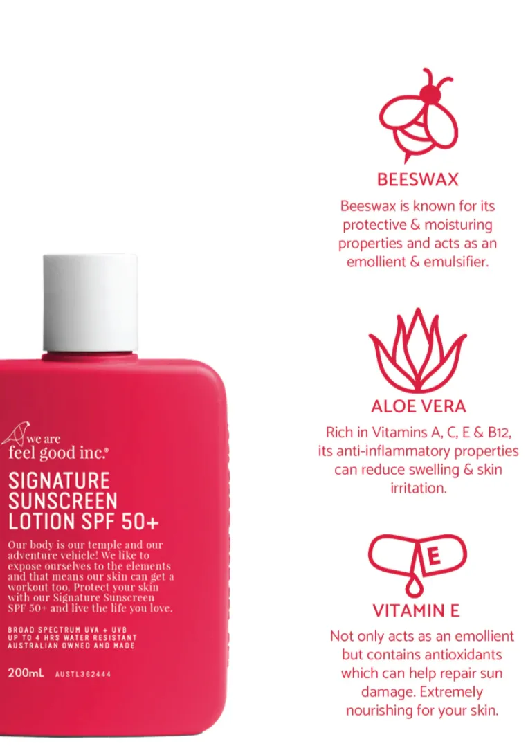 Feel Good Inc Sunscreen Signature (Red) 200ml