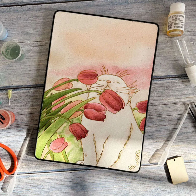 FLoral Cloisonné Enamel DIY Kit