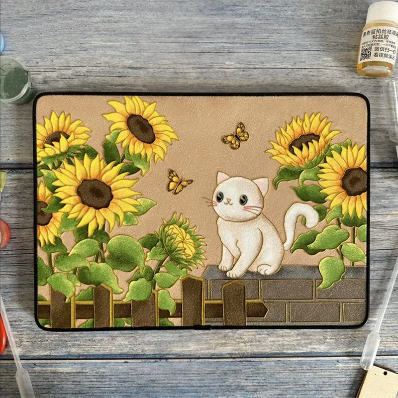 FLoral Cloisonné Enamel DIY Kit
