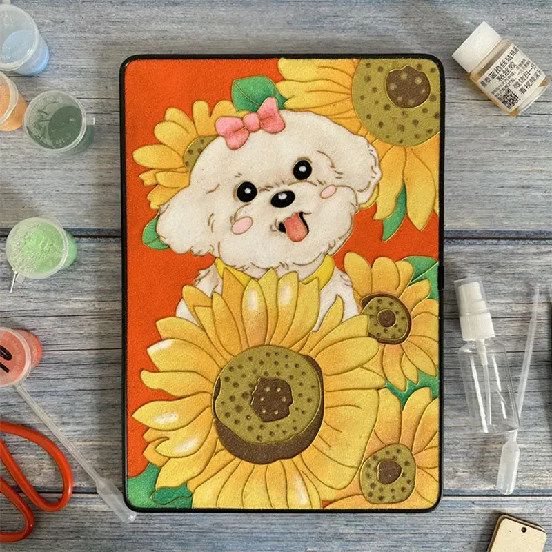 FLoral Cloisonné Enamel DIY Kit