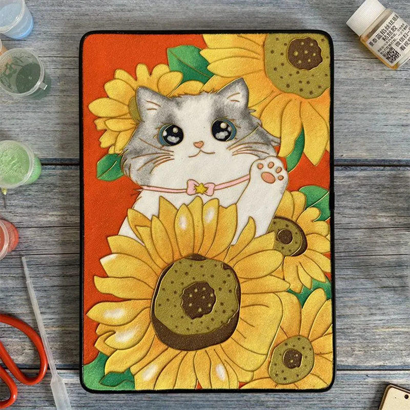 FLoral Cloisonné Enamel DIY Kit