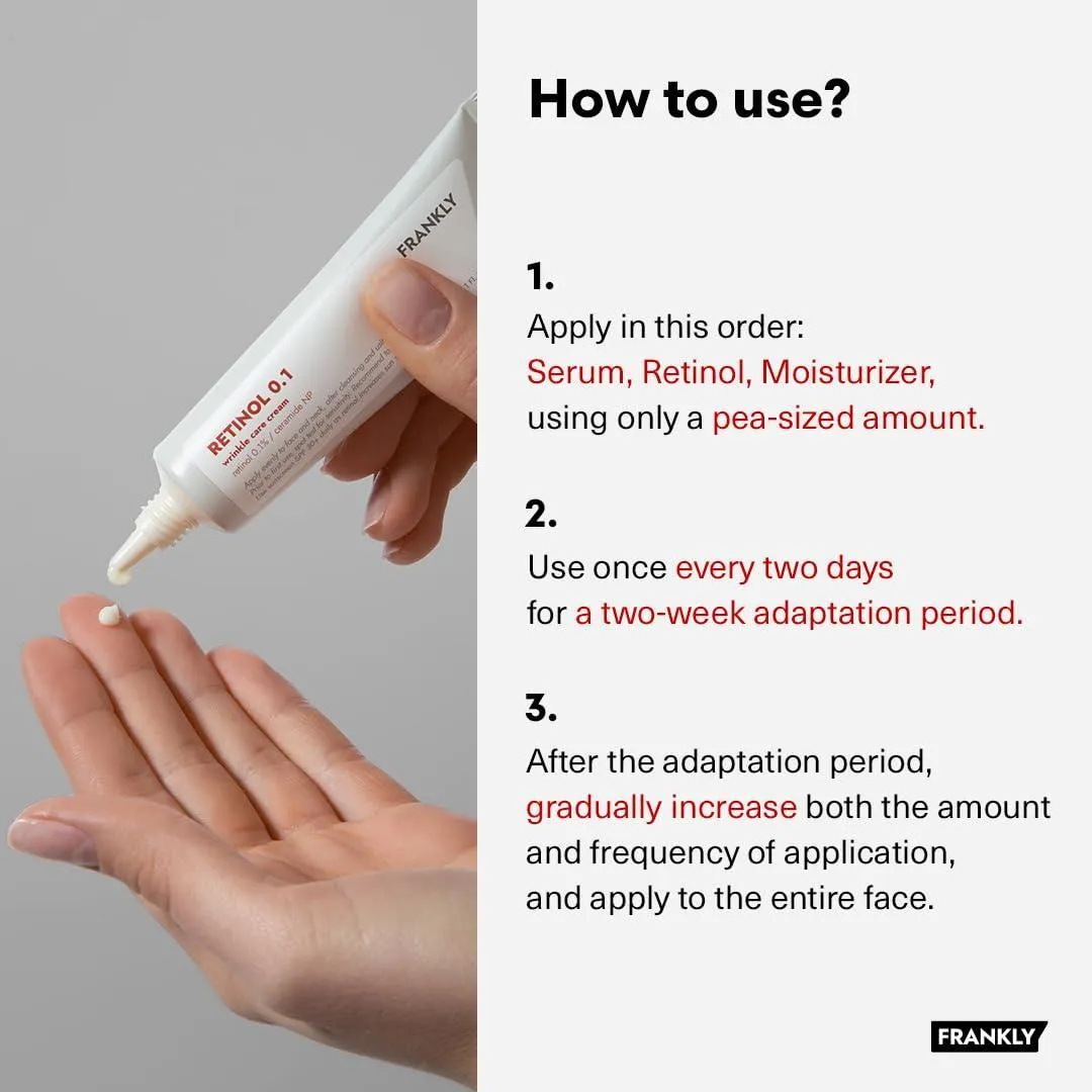 [FRANKLY] Retinol 0.1 Cream 30ml