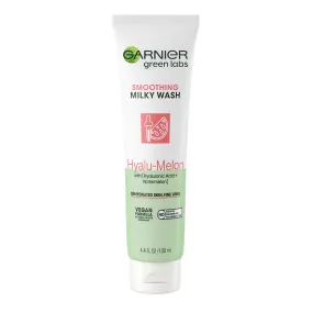 Garnier Green Labs Hyalu-Melon Smoothing Milky Washable Cleanser 4.4oz