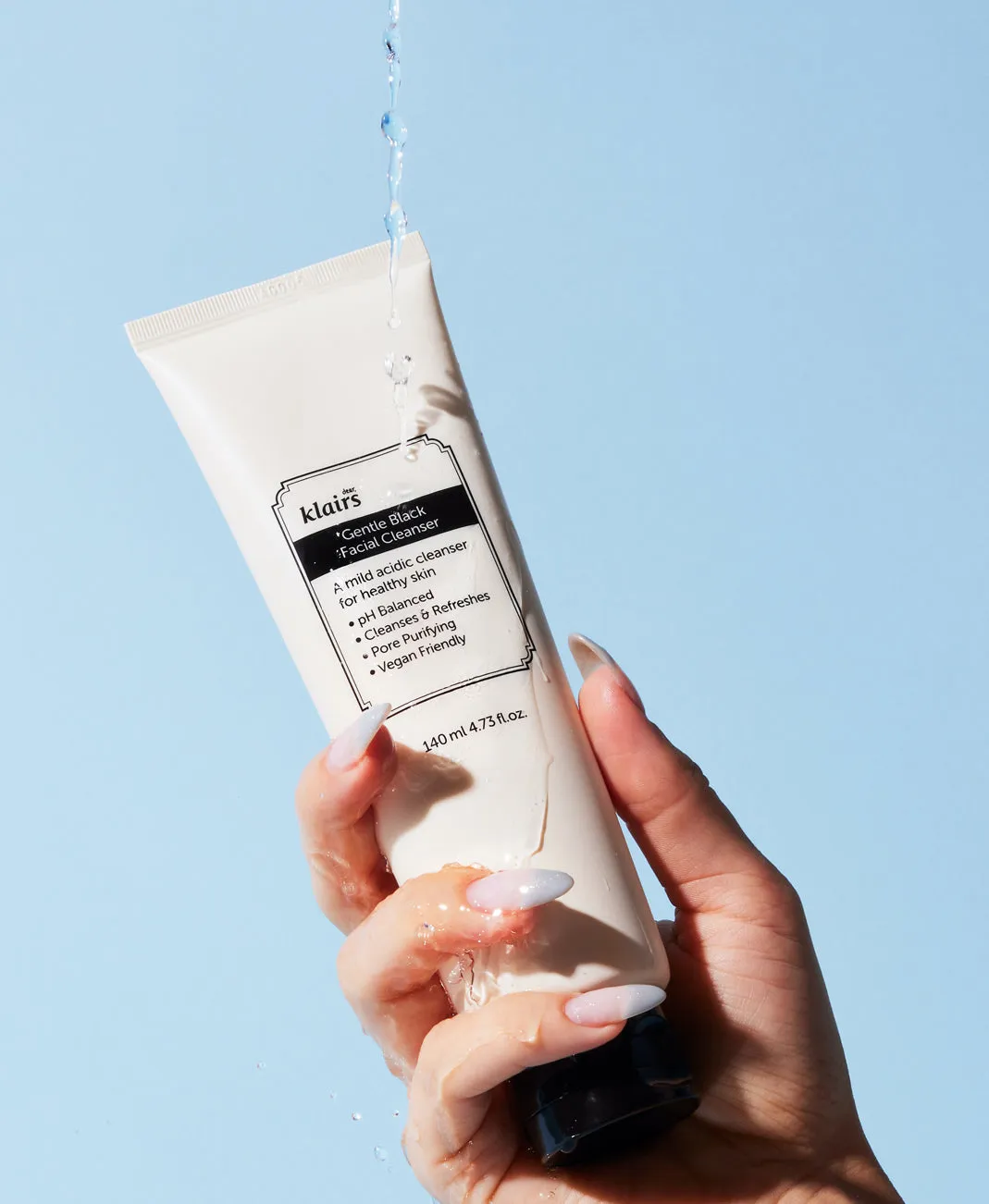 Gentle Black Facial Cleanser 140ml