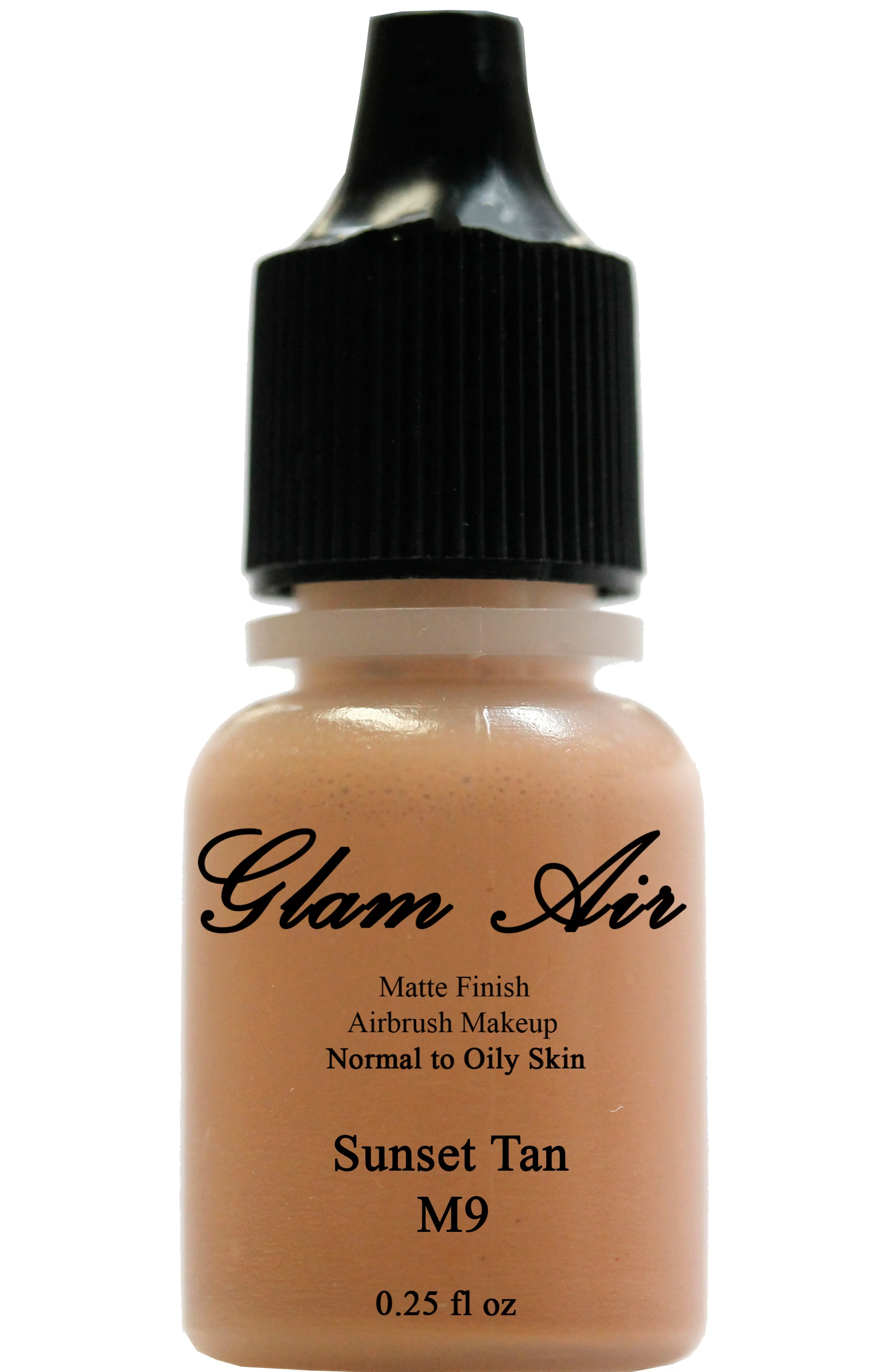 Glam Air Airbrush Makeup Foundation System Kit with 5 Shades of Foundation and Blush (Tan)