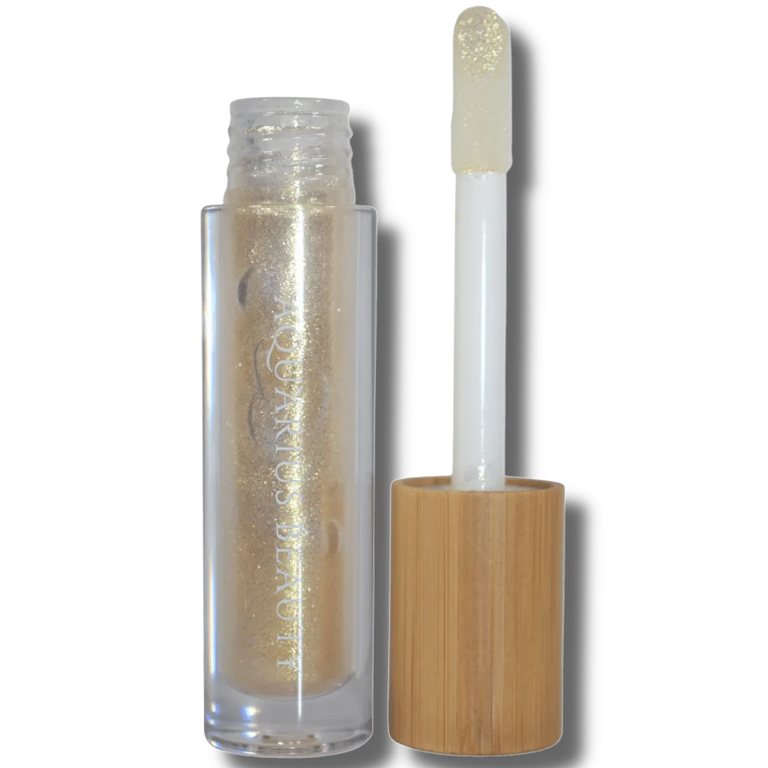 Gold Goddess Glitter Lip Gloss