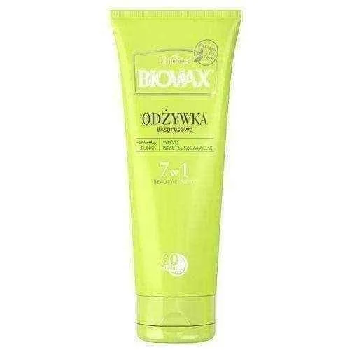 Greasy hair BIOVAX BB conditioner 60 seconds for greasy hair 200ml