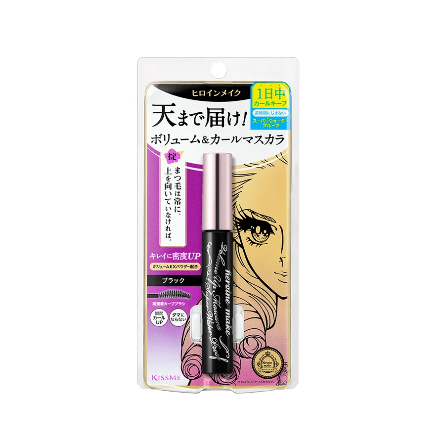 HEROINE MAKE HM Volume Up Mascara S.Wp 01 Black  (6g)