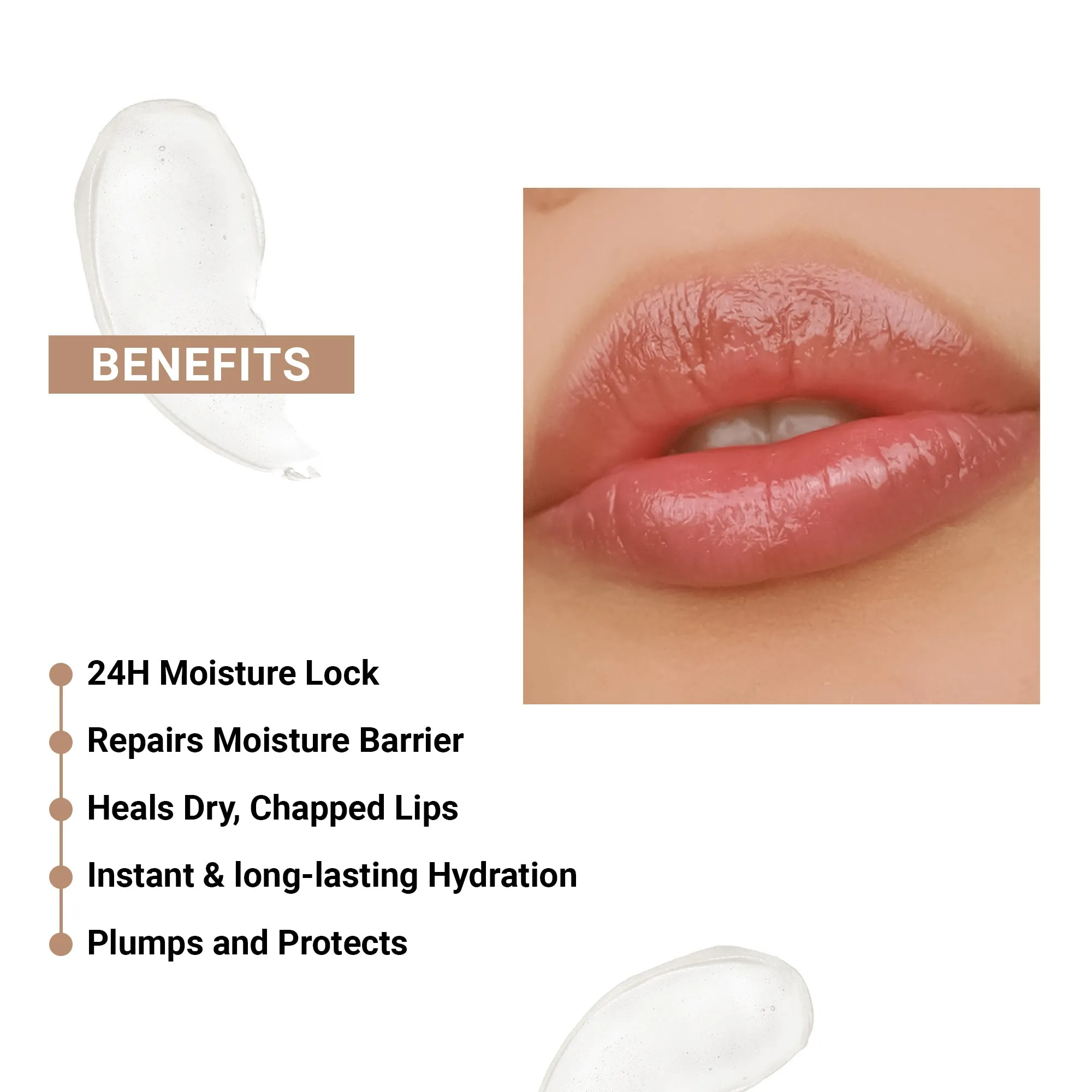 Hydra-Peptide Lip Balm [Salted Caramel]