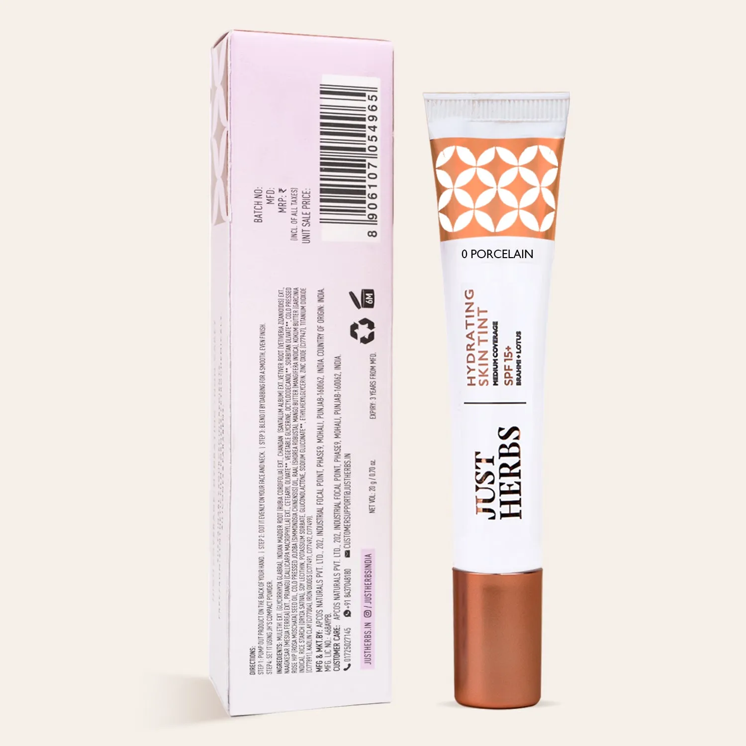 Hydrating Skin Tint SPF 15  - Just Herbs