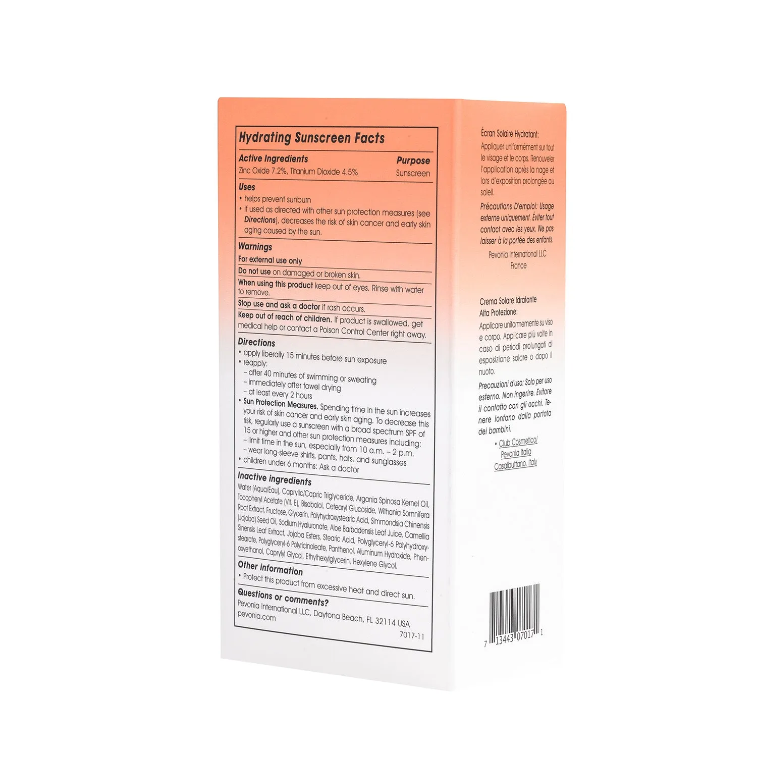 Hydrating Sunscreen Broad Spectrum SPF40