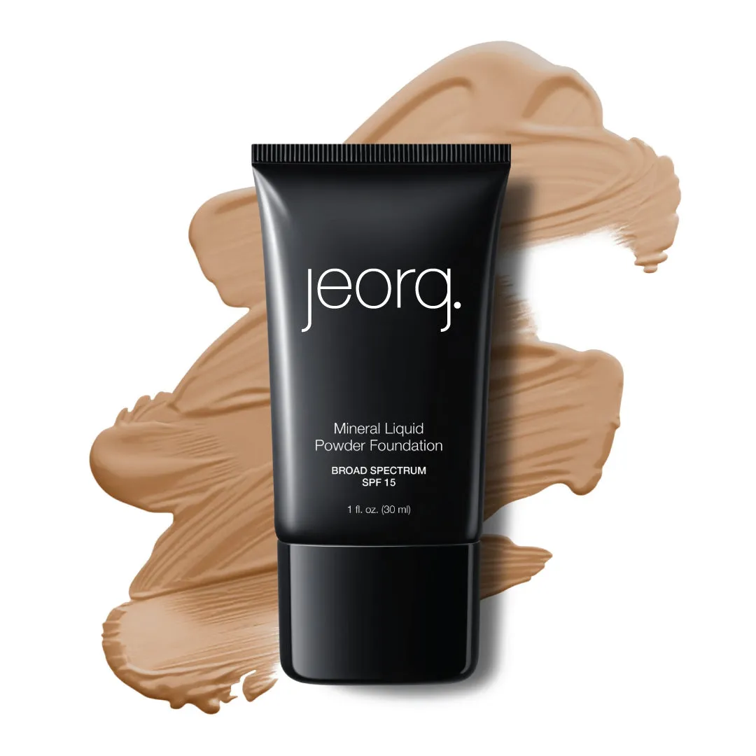 Jeorg. Cosmetics Mineral Liquid Powder Foundation