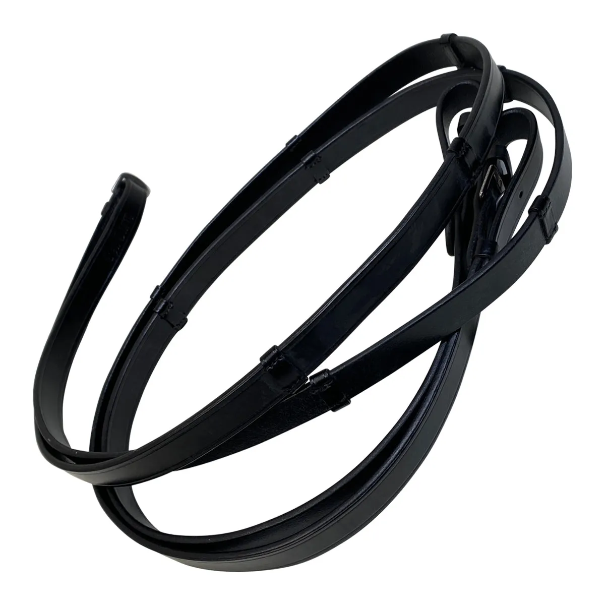 KL Select Red Barn Topline Dressage Bridle in Black - Full