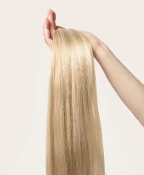 Light Blonde Highlighted, 20" Volumiser Quad Clip-In Weft, F60/24 | 45g