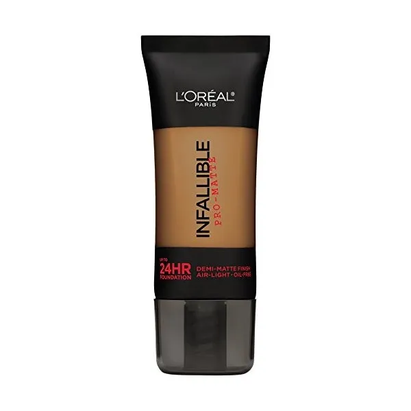 L'OREAL - Infallible Pro-Matte Foundation 108 Caramel Beige - 1 fl. oz. (30 ml)