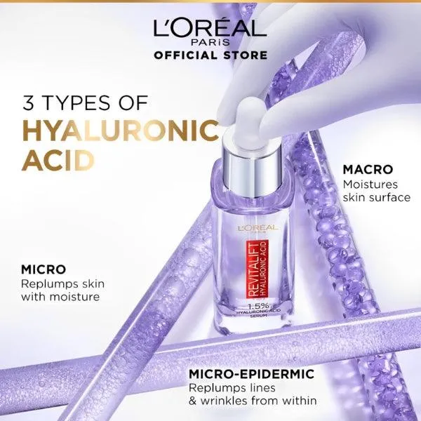 Loreal Paris Revitalift Hyaluronic Acid Serum 30ml
