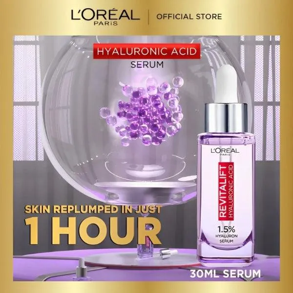 Loreal Paris Revitalift Hyaluronic Acid Serum 30ml
