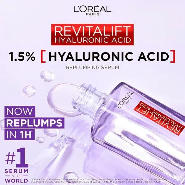 Loreal Paris Revitalift Hyaluronic Acid Serum 30ml