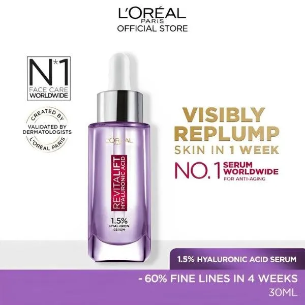 Loreal Paris Revitalift Hyaluronic Acid Serum 30ml