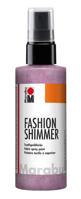 Marabu Fashion-Shimmer, 534 Shimmer-Rose Pink, 100 Ml