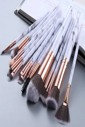 Marble Deep Veins Makeup Blending Brush Set