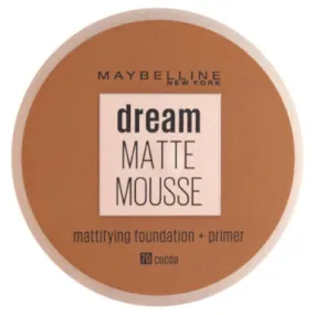 Maybelline Dream Matte Mousse Make Up Foundation   Primer 70 Cocoa