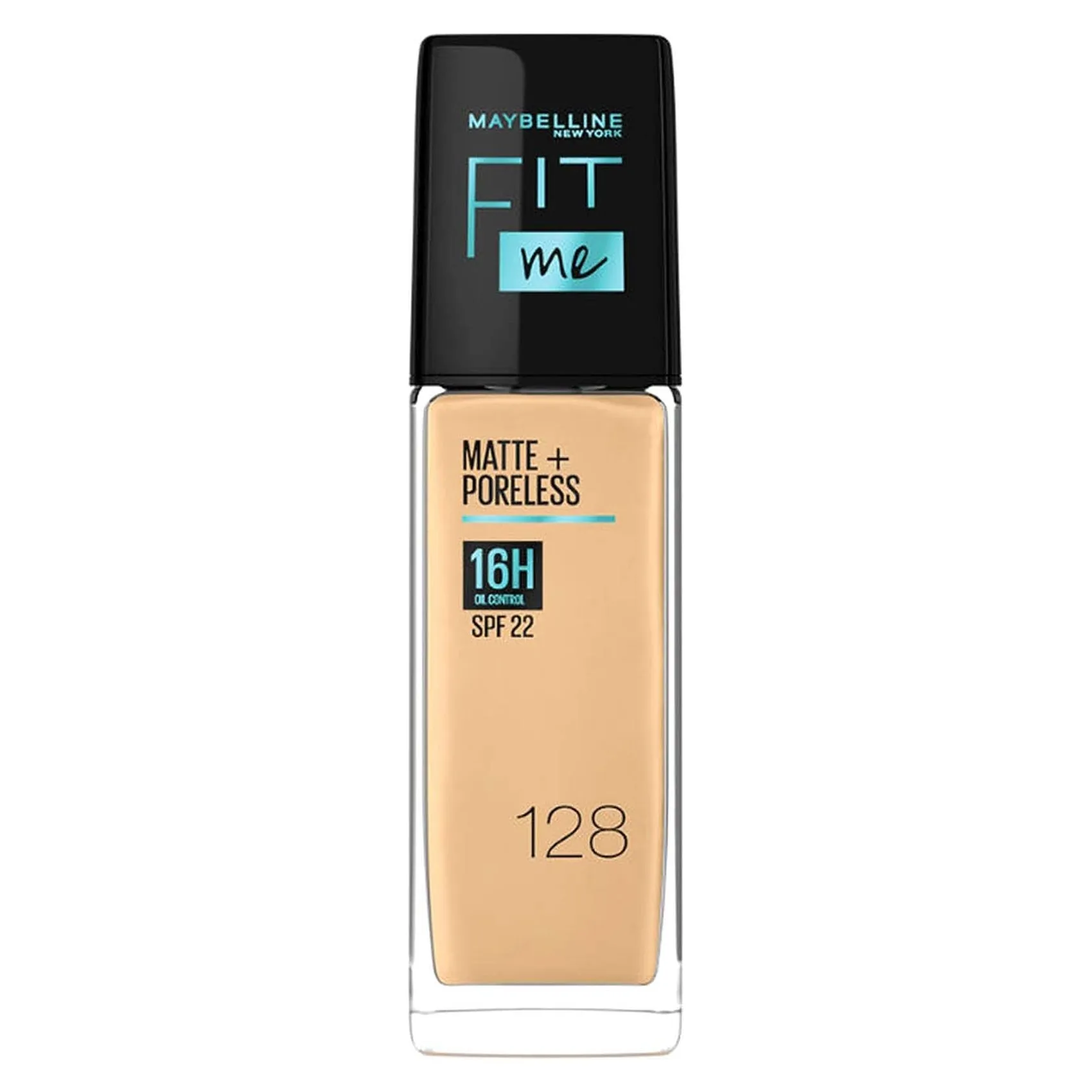 Maybelline Fit Me Matte   Poreless Foundation 128 Warm Nude 30 mL